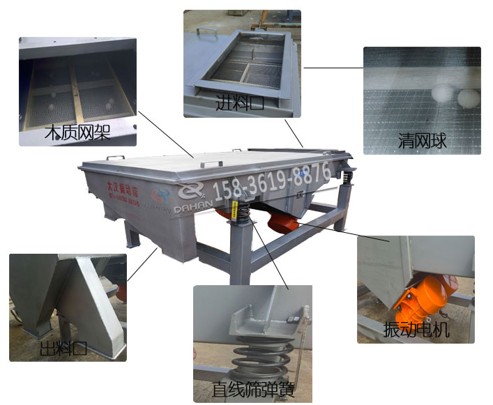 1020不銹鋼直線振動篩結構圖 1020不銹鋼直線振動篩結構圖